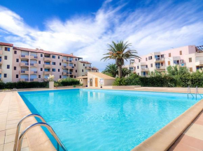 Studio Alcôve en Front de Mer avec Piscine, Terrasse et Parking à Saint Cyprien - FR-1-793-14